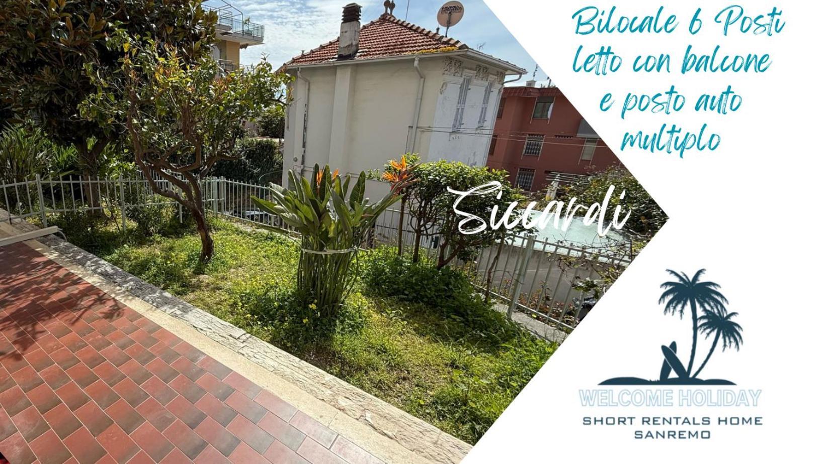 Wh - Appartamento Siccardi In Zona Residenziale Con Posto Auto ซานเรโม ภายนอก รูปภาพ